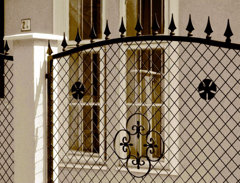 Decorative Iron Fence
